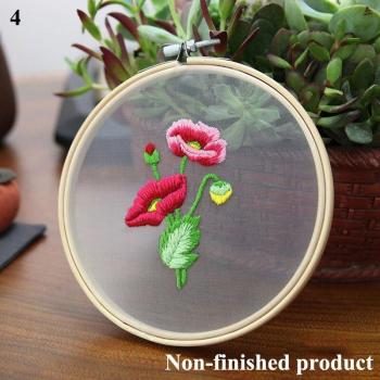 Floral Cross Stitch DIY Kit