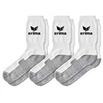 Pack de Calcetines Erima Hombre 3 Pares Blanco