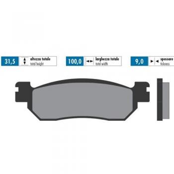 Kit Frenante Polini Sinterizzato Yamaha Xmax