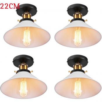 Industrial Chic 4-Pack Ceiling Lamps