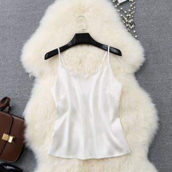 Crop Top de Seda para Mujer
