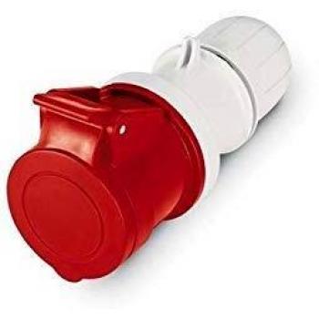 Extensor de enchufe 16A 3Fases, IP44, 346‑415 V, 50/60 Hz
