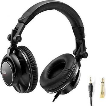 Hercules Casque HDP DJ60 15Hz-22kHz 105dB @ 1mW Design circum-aural Câble d’un seul côté spirale etirable 3M Isolant et confortable 4780897