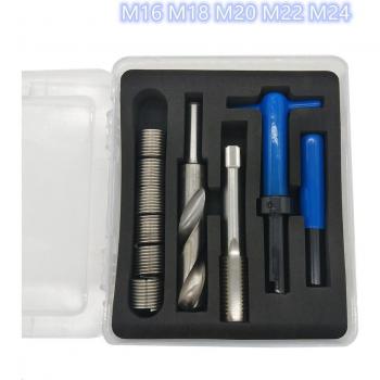 Bloc moteur voiture M16‑M24 avec kit d’outils filetage & bobine