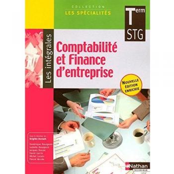 Comptabilité et finance d'entreprise Tle STG