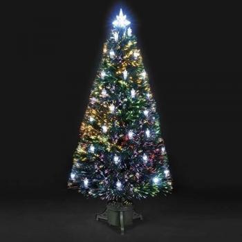 120 cm Pre-Lit Fiber Optic Christmas Tree
