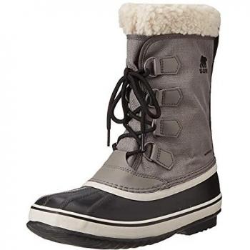 Sorel Bottes d'Hiver pour Femmes, Winter Carnival, Gris (Quarry/Black), Taille : 40