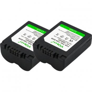 Dual USB Charger with Type C for Panasonic DMC-FZ7 FZ8 FZ18 FZ28 FZ30 FZ35 FZ38 FZ50 (CGA-S006)