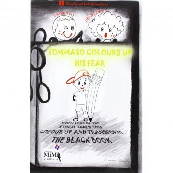 Tommaso colours up his fear. The coloured book of emotions