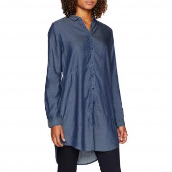 Noppies Denim-Tencel-Umstandsbluse für Frauen in Blau (Mid Bleu C300) und Größe L