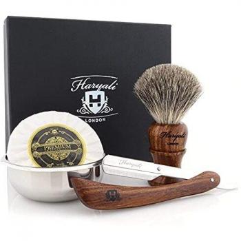 London Heritage Shave Collection – Wooden Bowl Included
