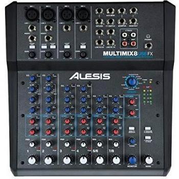 Mixage Studio Alesis MultiMix 8 USB FX