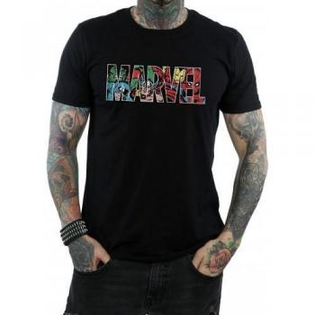Men’s 3XL Black Marvel Comic Tee