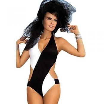 Bañador Teddy Club S – Blanco/Negro