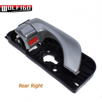 Silver Inner Door Handle Set for 2005-2007 Hyundai Sonata