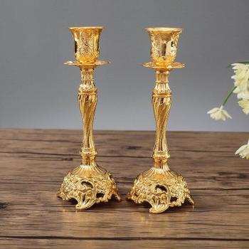 Elegant Flower Candle Holder for Dinners