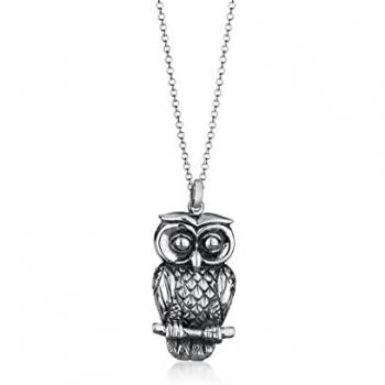 Elli Lange Kette Eule 925 Silber