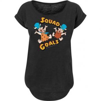 F4NT4STIC T-Shirt Die Familie Feuerstein Damen, Premium Merch, Lang, Bedruckt