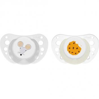 Chicco Physio Air Gray Pacifiers 16-36 Months, 2 Pack