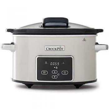 Crockpot 3.5L olla de cocción lenta con tapa abatible