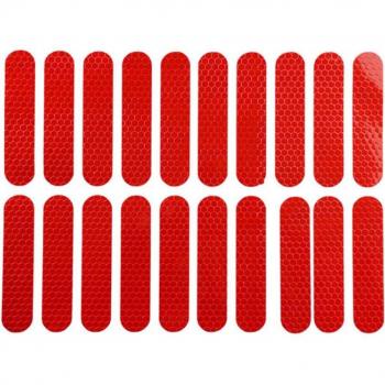 20er Set reflektierende Aufkleber für E-Roller