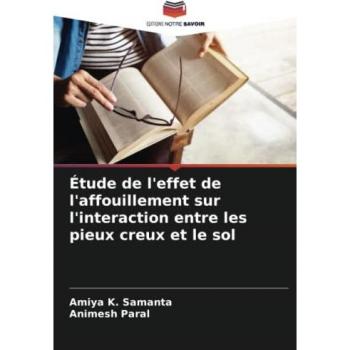 Étude de l'effet de l'affouillement sur l'interaction entre les pieux creux et le sol