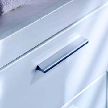 Stylish Oak Bathroom Stand with Drawer and Door