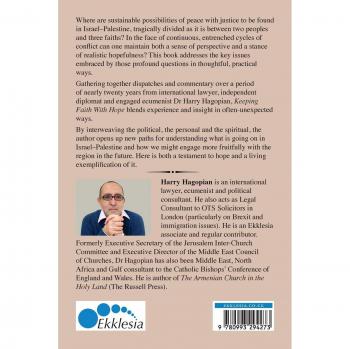 Keeping Faith With Hope: The Challenge of Israel-Palestine