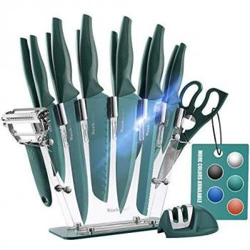 Ultimate 16‑Piece Professional Knife Set with Accessories