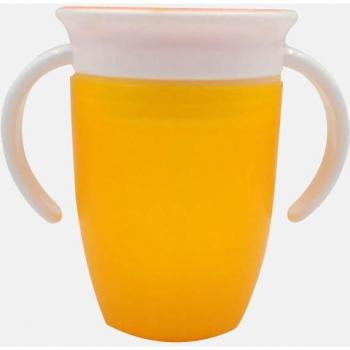 Magic 360° Rotating Baby Cup – Dual Handles, Flip‑Lid, Leakproof
