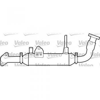VALEO Cooler, exhaust gas recirculation 817748
