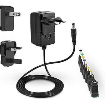 Chargeur 24W avec 9 têtes d'adaptation