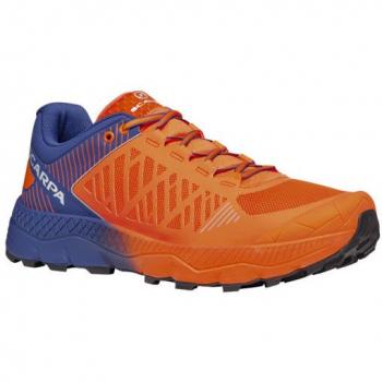 Scarpa Spin Ultra Trailrunningschuh – Orange & Blau, 44.5 (EU)