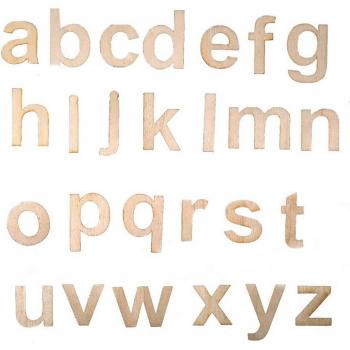 Kit de lettres en bois pour scrapbooking