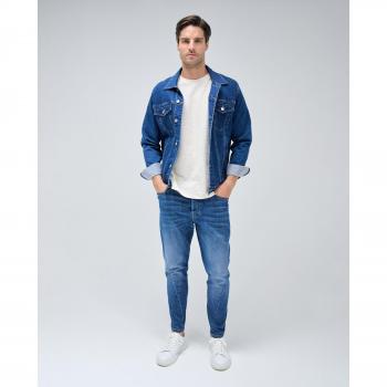 Vaquero Salsa Jeans Tapered Cropped Slim para Hombre