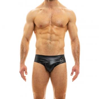Slip Homme Simili-Cuir Noir Modus Vivendi L