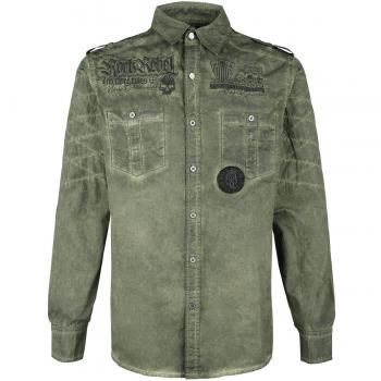 Vintage Rebel Shirt – EMP, Oliv, L