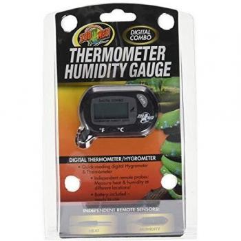 Thermomètre Digital avec Jauge d'Humidité Zoo Med
