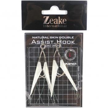 Gancio Assist Doppio Zeake SLJ 2 per Pesce Skin L (Marimea 3)