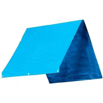 Couverture de toit réglable aux couleurs vert/bleu