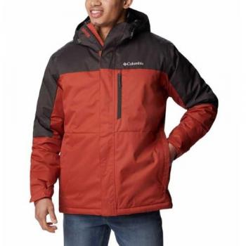 Chaqueta Columbia Hikebound™ para hombre, color rojo y negro
