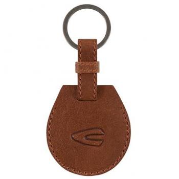 Camel active Field RFID Schlüsseltasche aus Leder mit Tracking Tag Cognac
