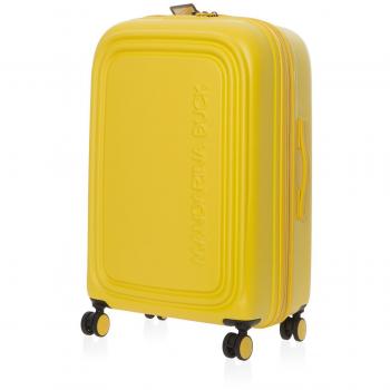Mandarina Duck Cabin Bag Medium Expandable Yellow Trolley – Unisex
