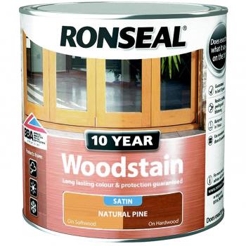Ronseal 10 Year Wood Stain Natural Pine 2.5L