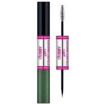 2in1 EYELINER & MASCARA 2 Green
