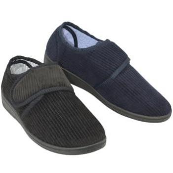 Wide Fit Twin Pack QuickTuck Slippers