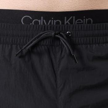 Calvin Klein Swimwear Badeshorts KM0KM01081 Schwarz Regular Fit L Herren