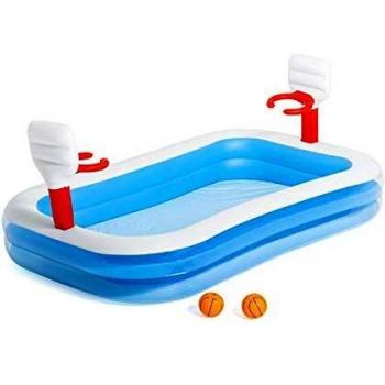 Piscina con Juego De Baloncesto 254x168x102 Cm. Bestway 54122