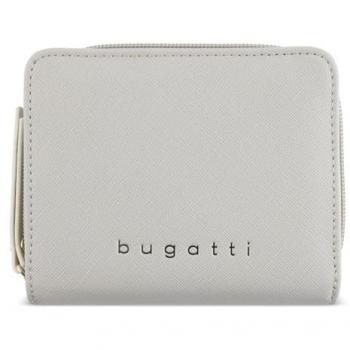 Bugatti Geldbörse „ELLA SAFFIANO“ – Damen, beige, Mini-Design