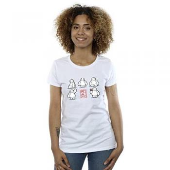Baymax Veel Poses T-shirt voor Dames